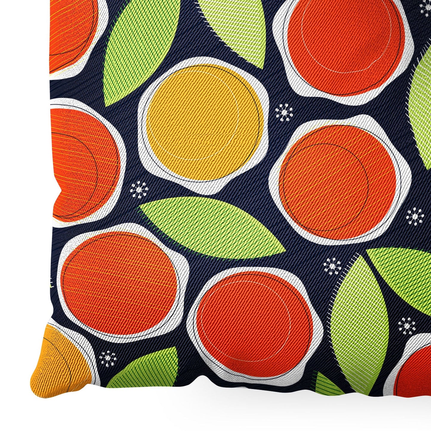 Sam Osborne Simple Blooms Floor Pillow Square