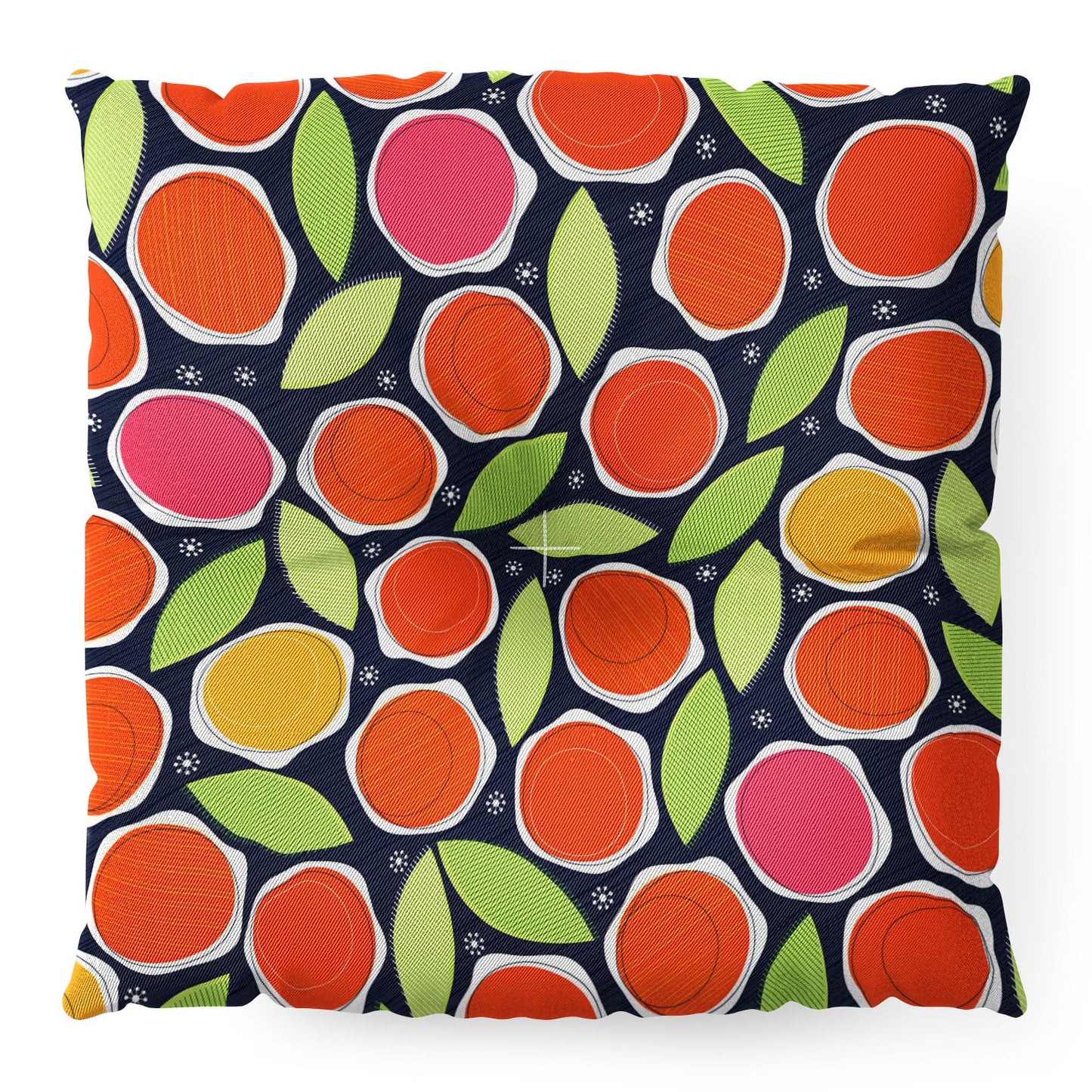 Sam Osborne Simple Blooms Floor Pillow Square