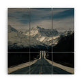 Hannah Kemp Alaska Drive Wood Wall Mural