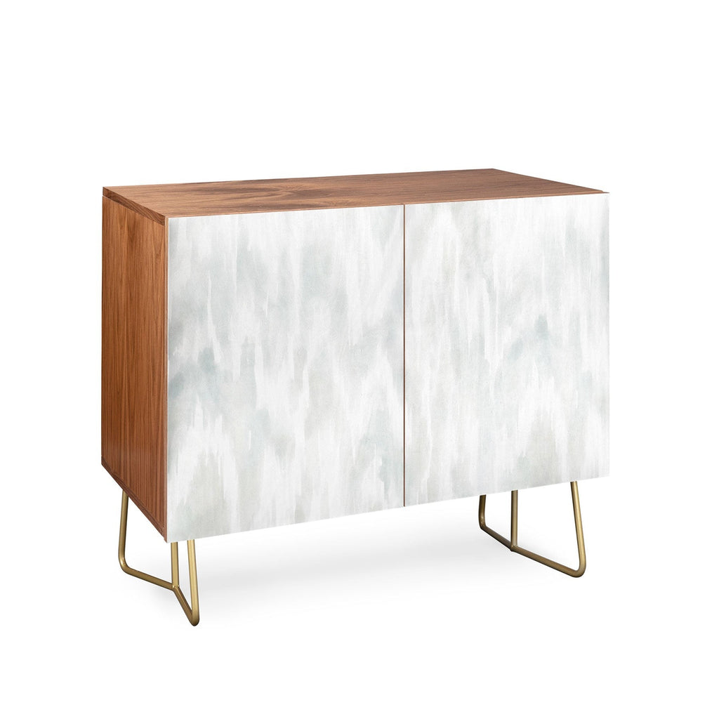 Jacqueline Maldonado Watercolor Wood Grain Credenza