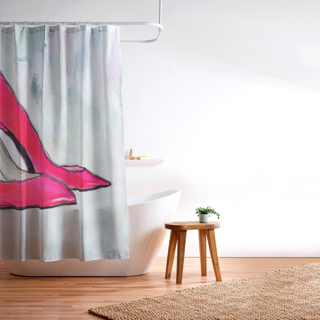 Sophia Buddenhagen Neon Walk Shower Curtain