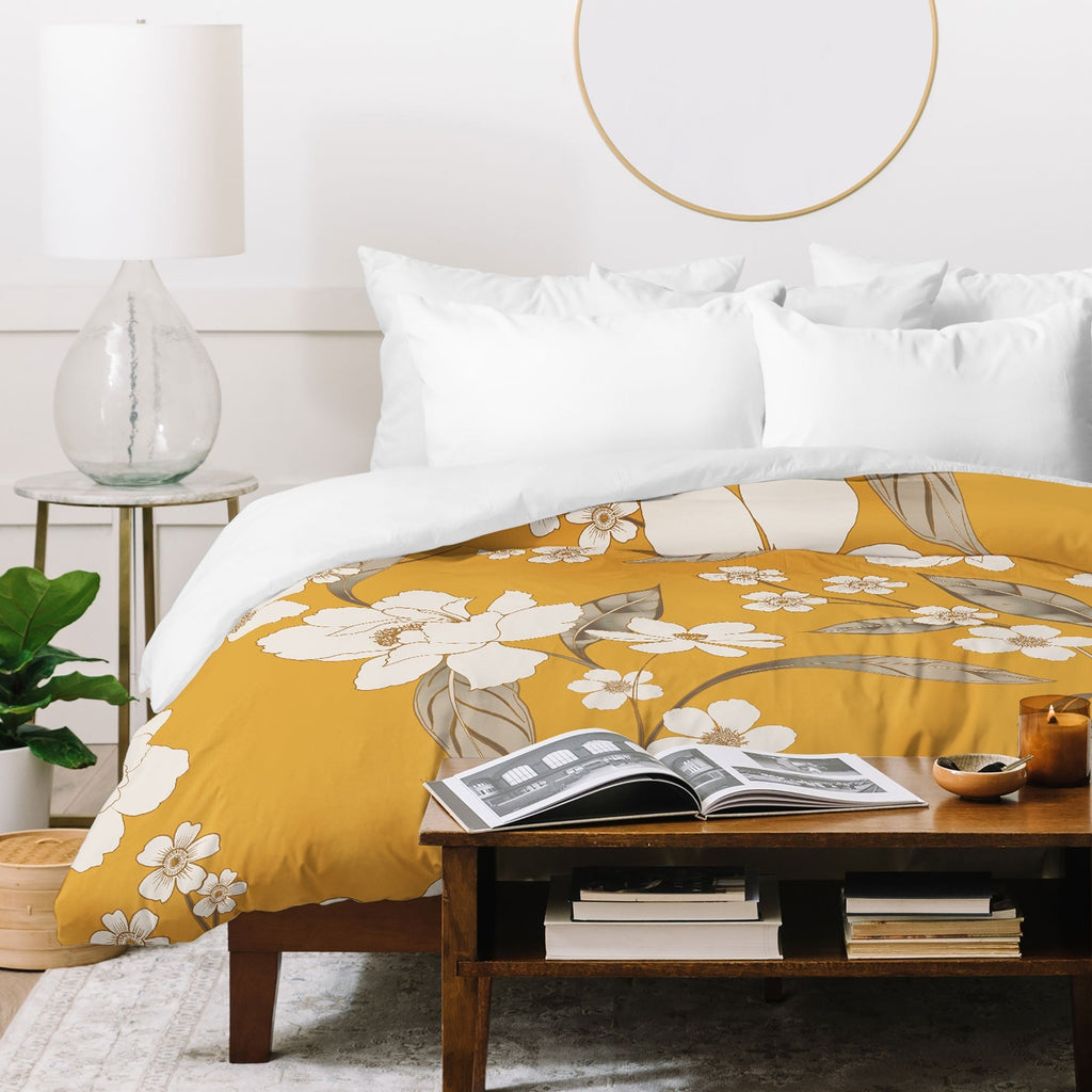 Gabriela Fuente Roberta Sunflower Duvet Cover