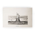DENY Designs Vintage Lady Liberty Welcome Mat