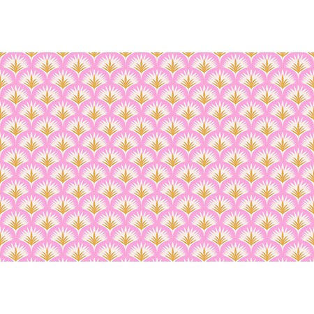 Jennifer Labre Pink Palmetto Wall Mural