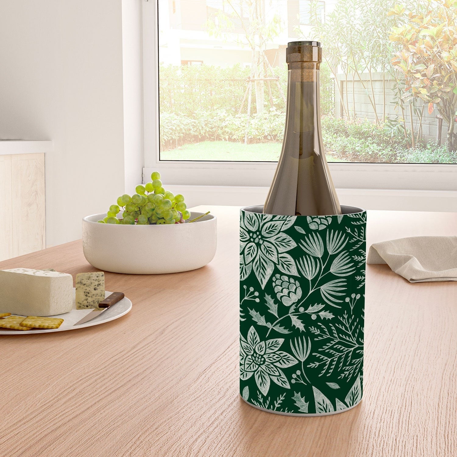 Pimlada Phuapradit Christmas Poinsettia Wine Chiller