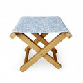Schatzi Brown Leila Marks Blue Folding Stool