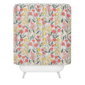 Schatzi Brown Penelope Floral Summer Shower Curtain