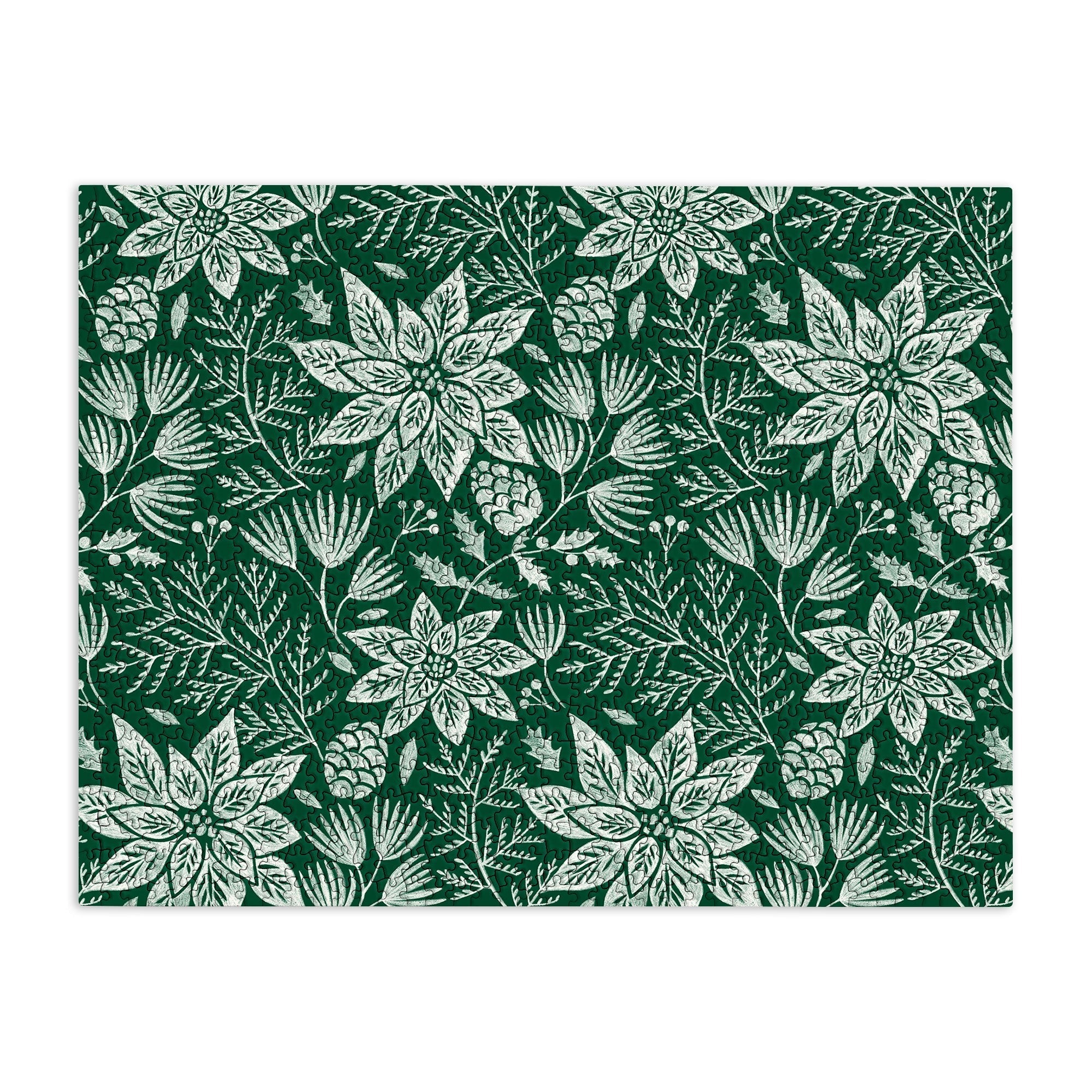 Pimlada Phuapradit Christmas Poinsettia Puzzle