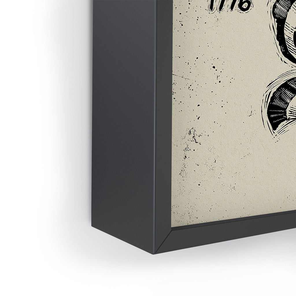 DENY Designs Let Freedom Ring Block Framed Mini Art Print