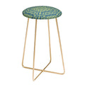 Marta Barragan Camarasa Nostalgic Grid Design Counter Stool