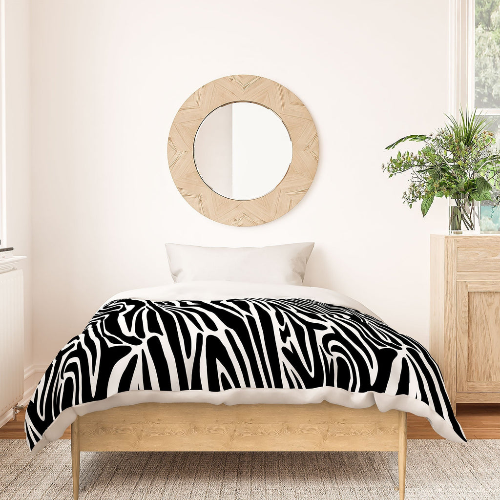 Jennifer Labre Wild Zebra Duvet Cover