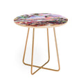83 Oranges Sequin Haze Round Side Table