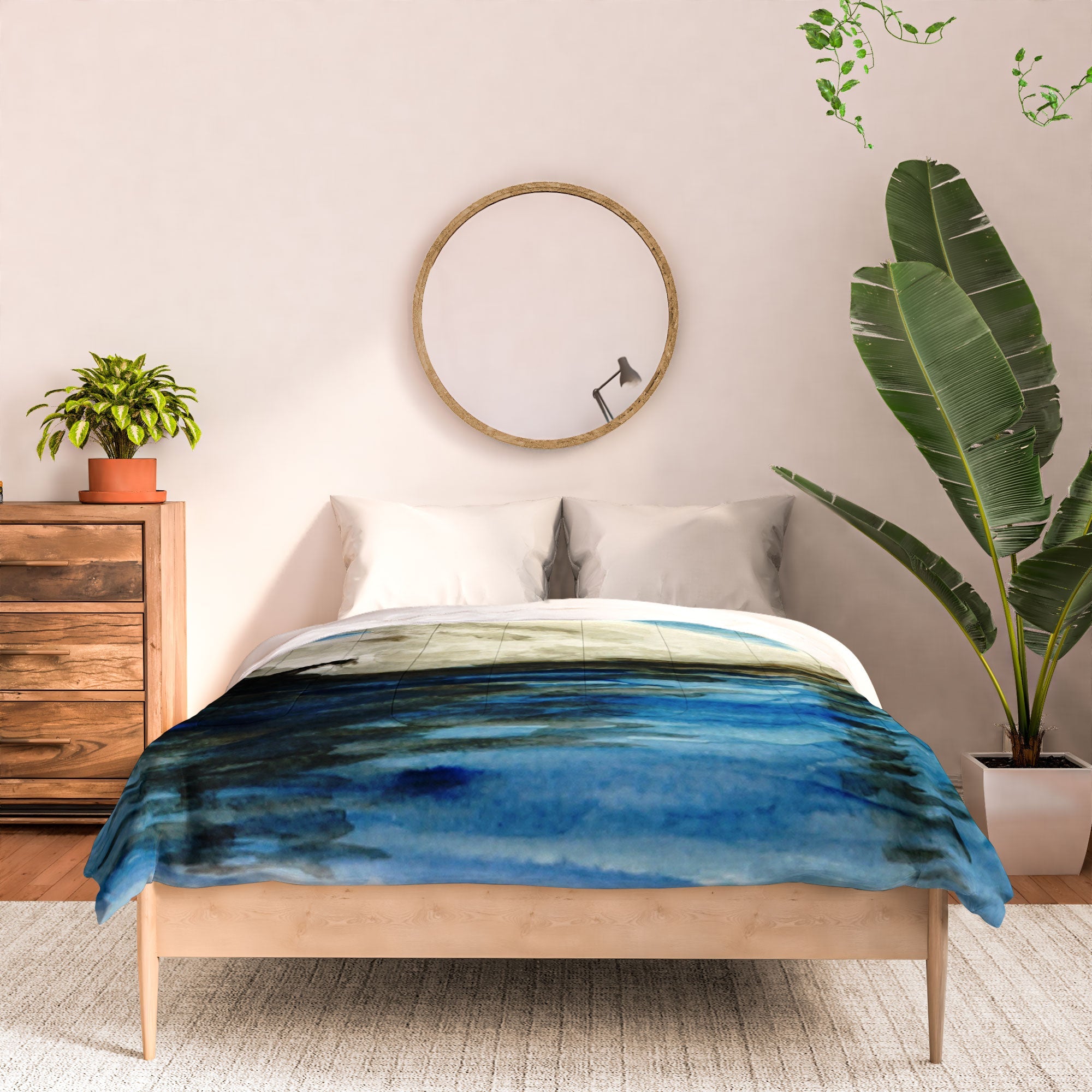 Seleneli_art swan I Comforter