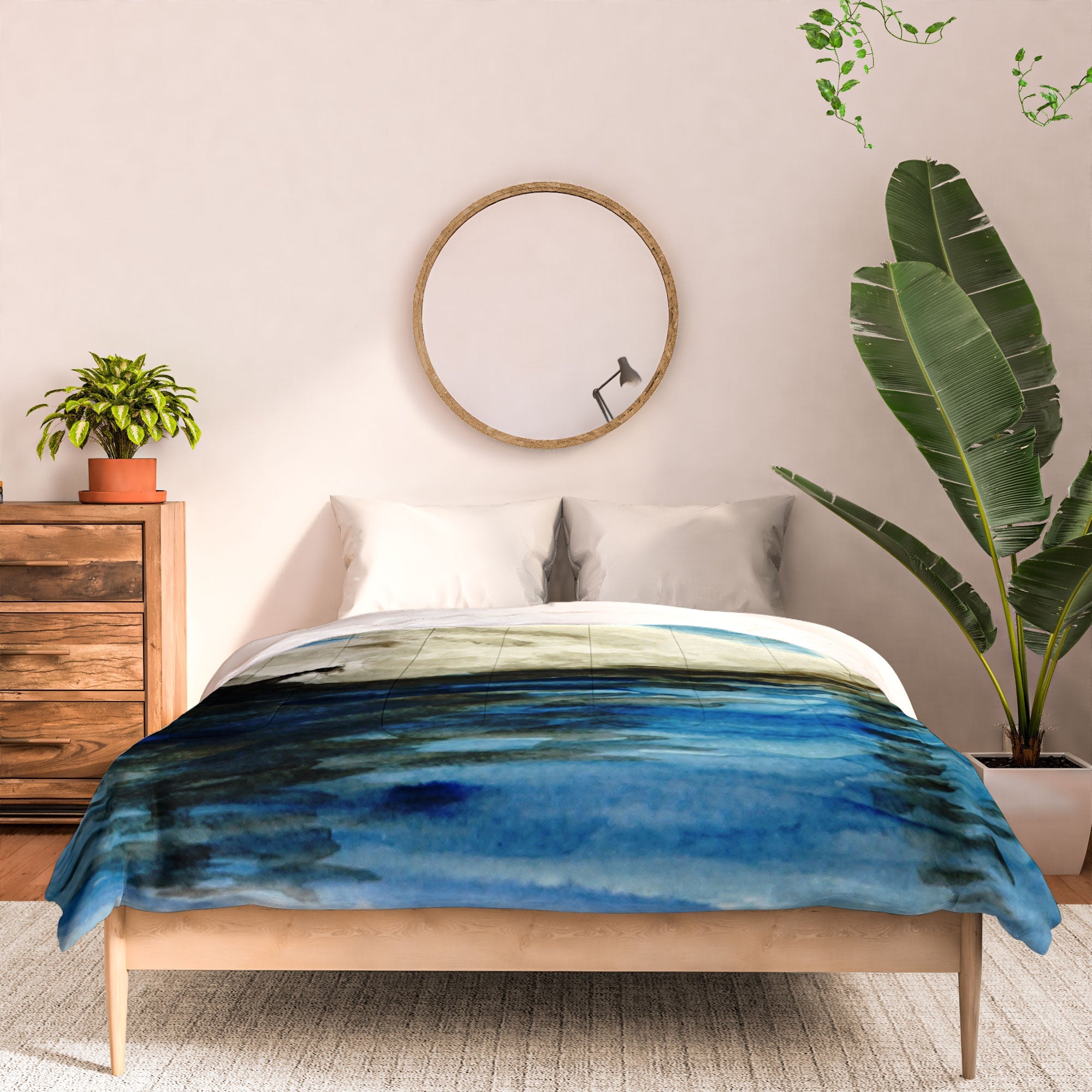 Seleneli_art swan I Comforter