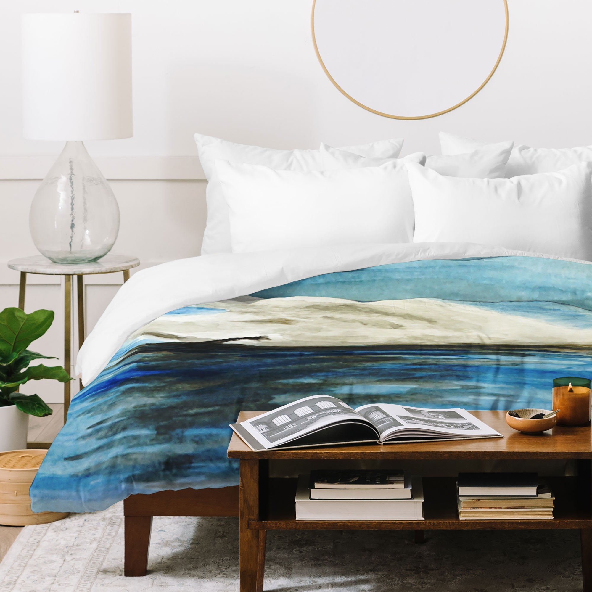 Seleneli_art swan I Duvet Cover