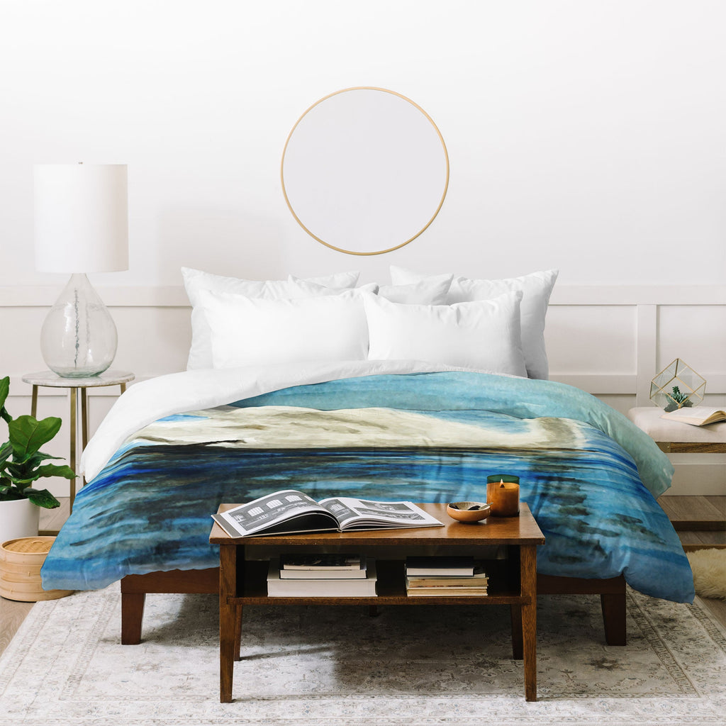 Seleneli_art swan I Duvet Cover