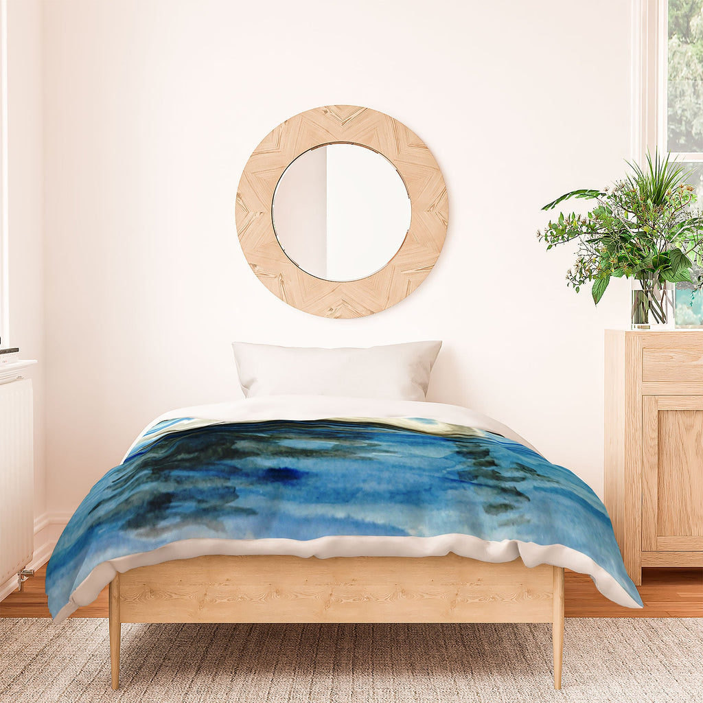 Seleneli_art swan I Duvet Cover
