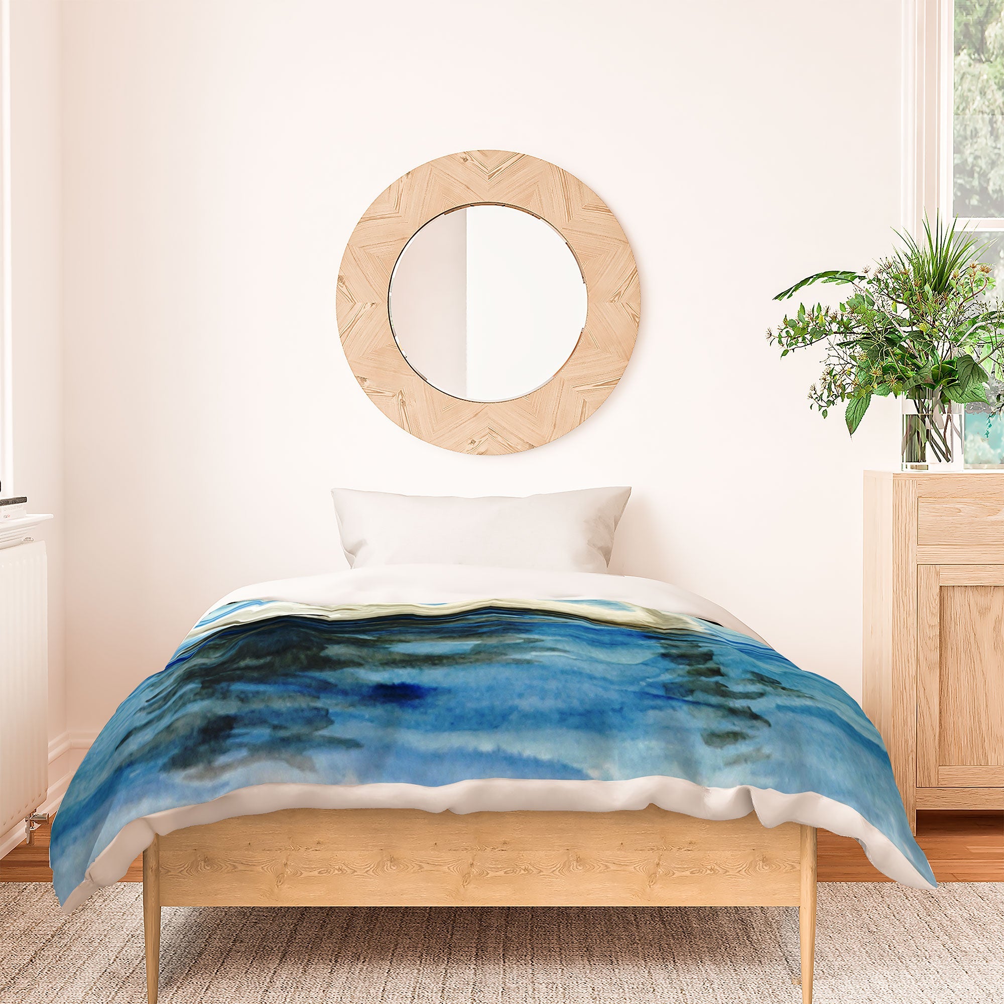 Seleneli_art swan I Duvet Cover