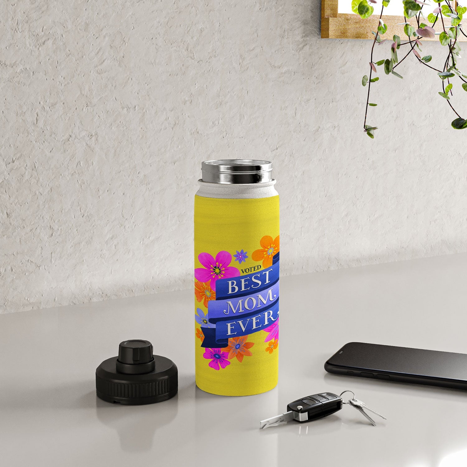 Seta Zakian Best Mom Ever Water Bottle