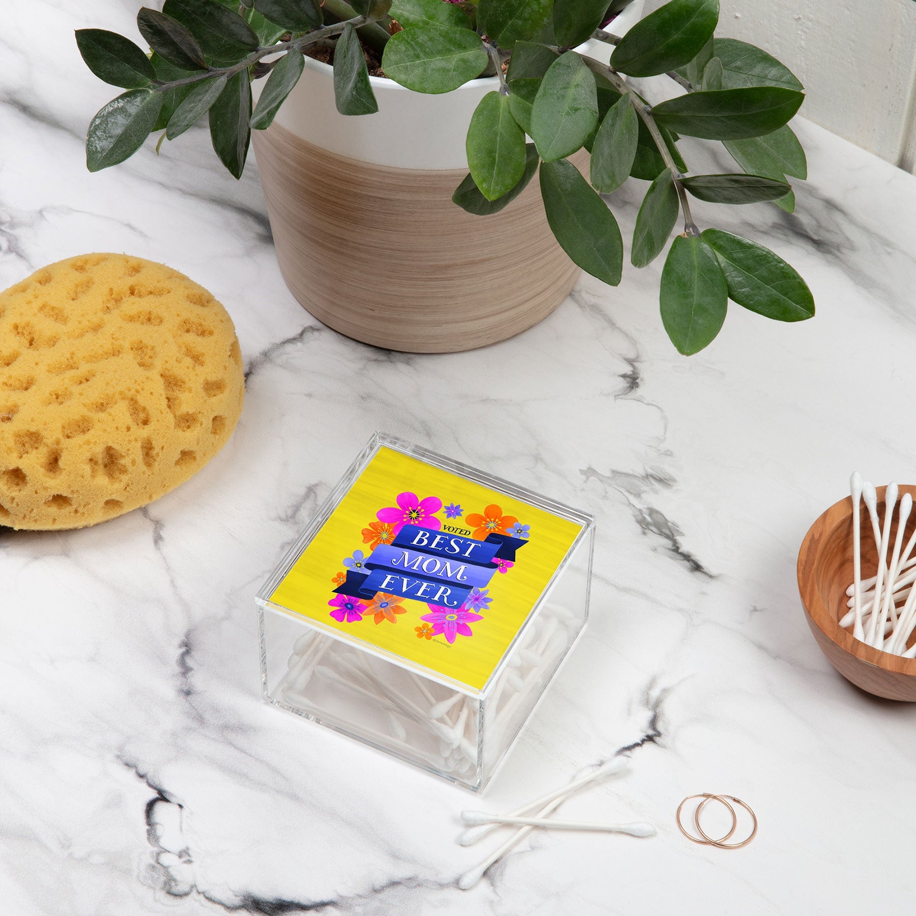 Seta Zakian Best Mom Ever Acrylic Box