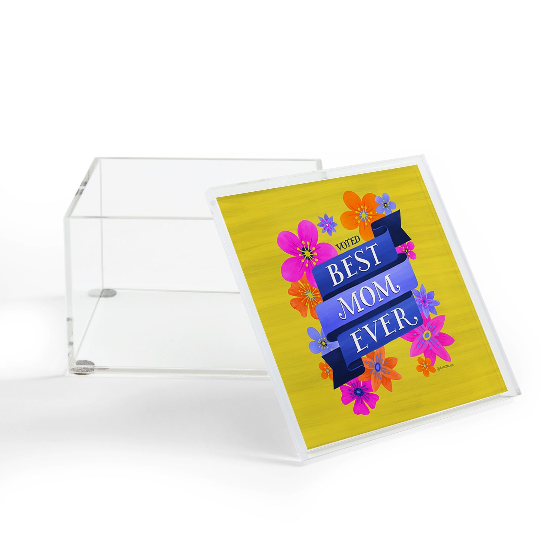 Seta Zakian Best Mom Ever Acrylic Box
