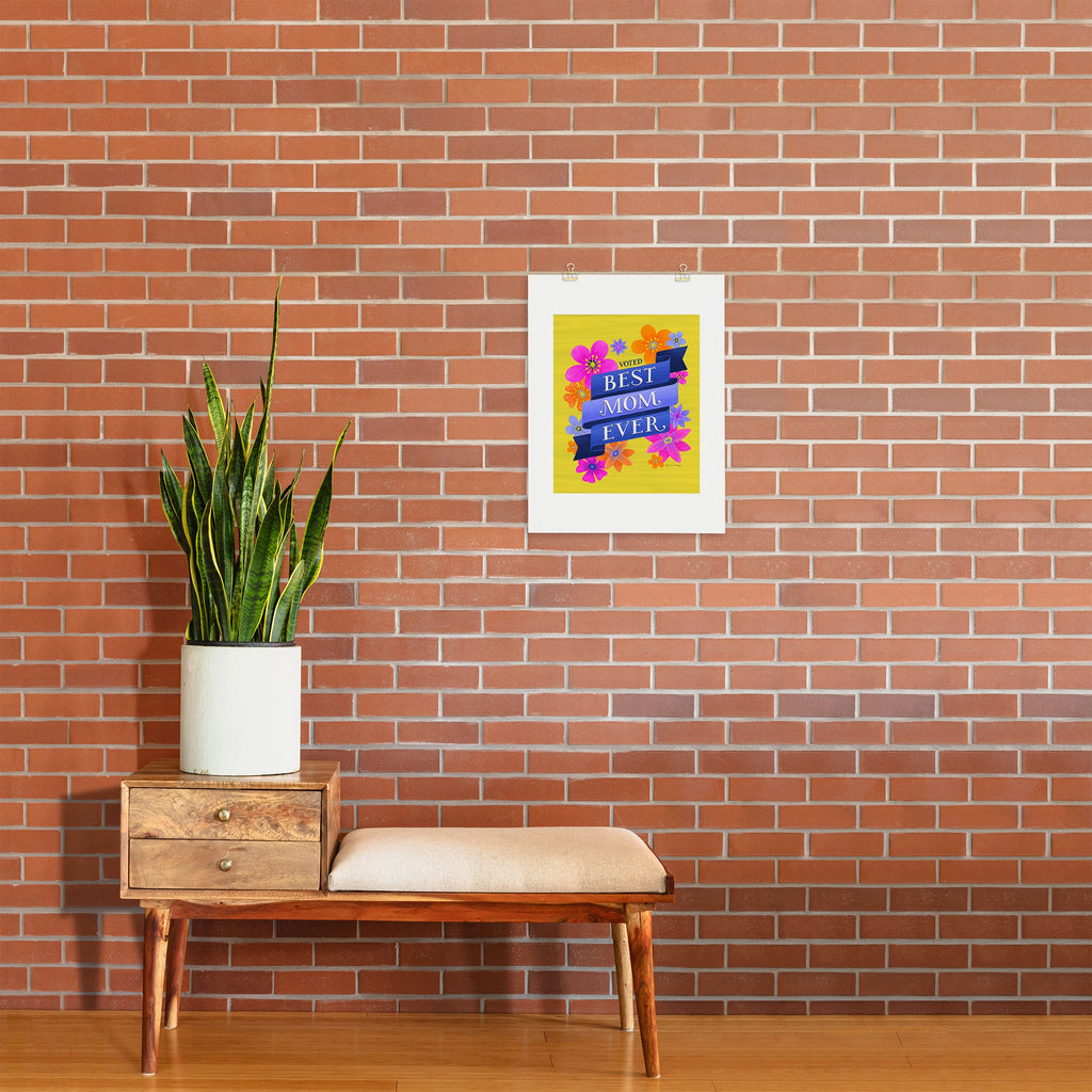 Seta Zakian Best Mom Ever Art Print