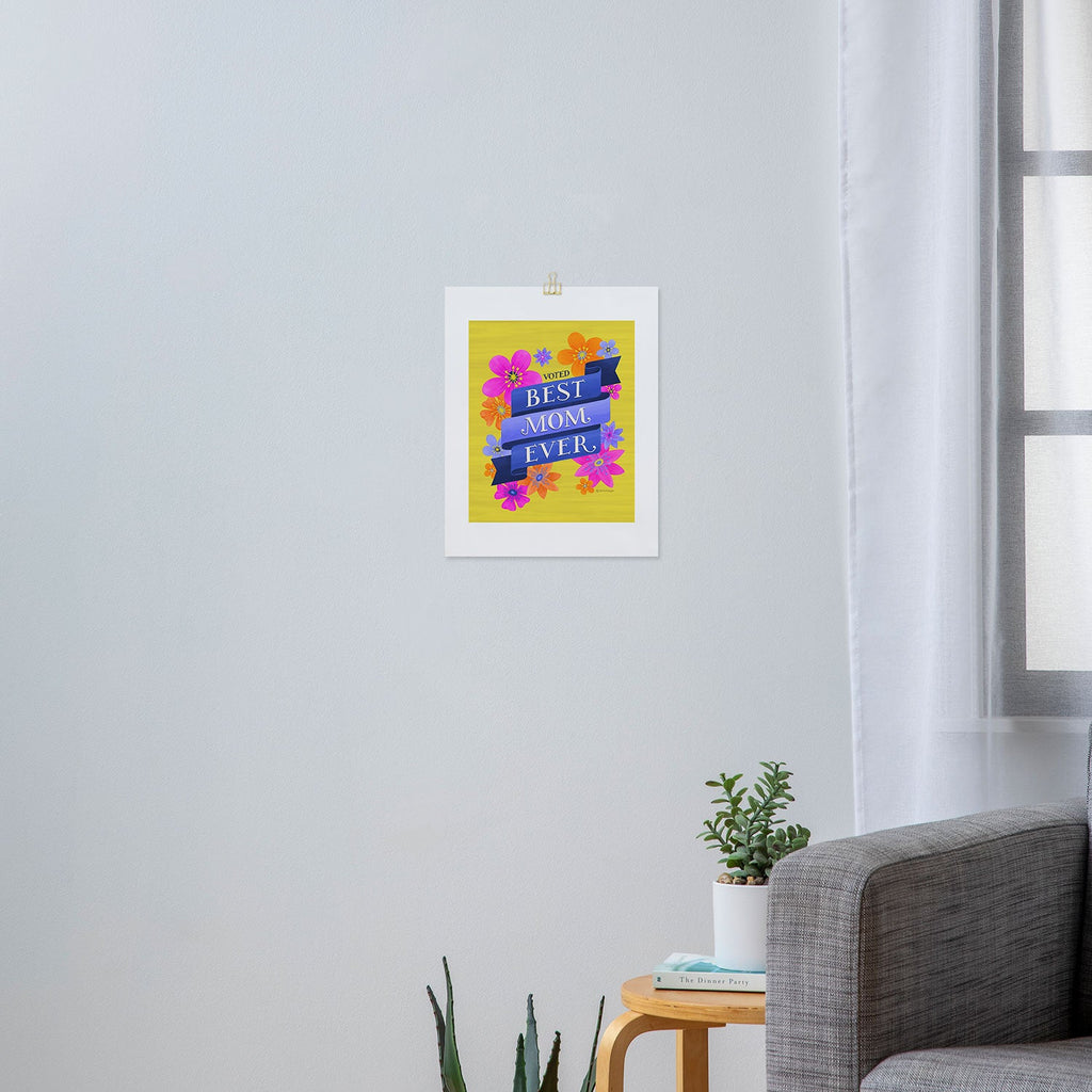 Seta Zakian Best Mom Ever Art Print
