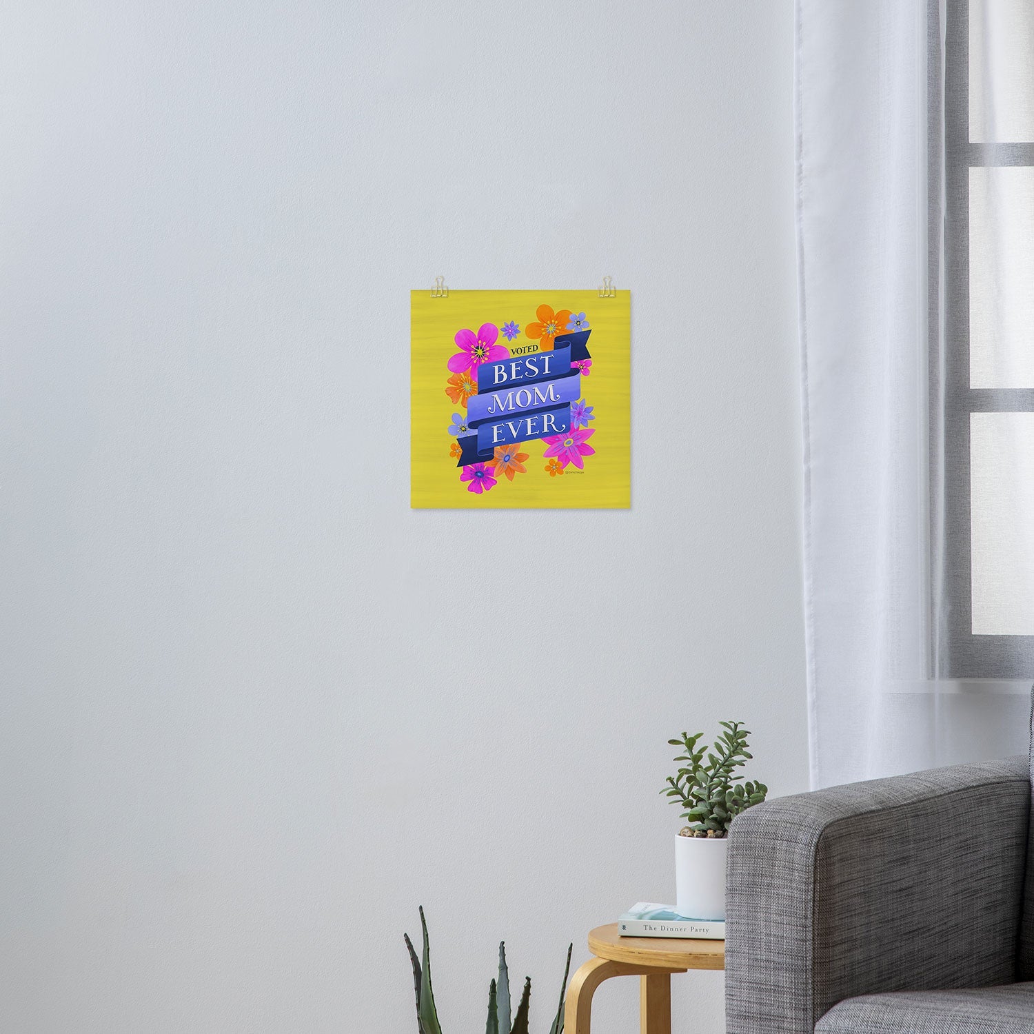 Seta Zakian Best Mom Ever Art Print