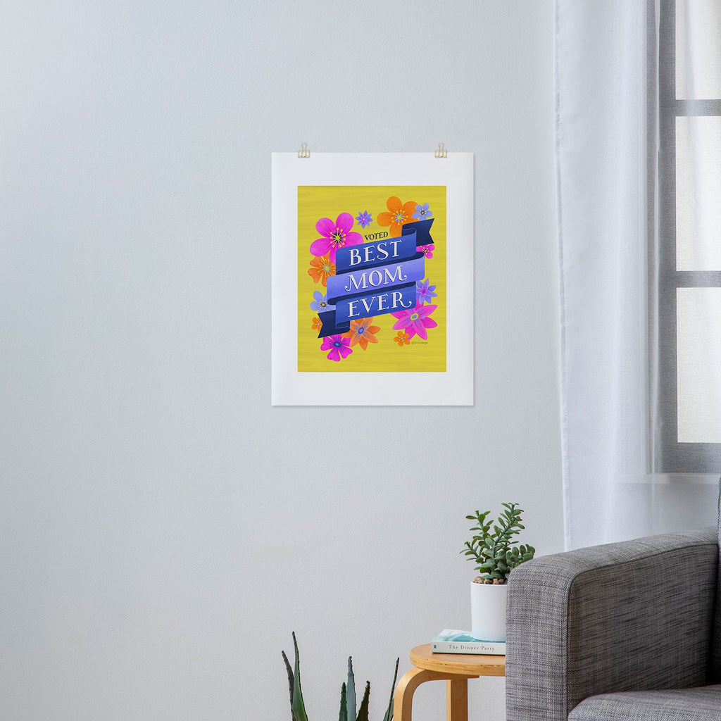 Seta Zakian Best Mom Ever Art Print