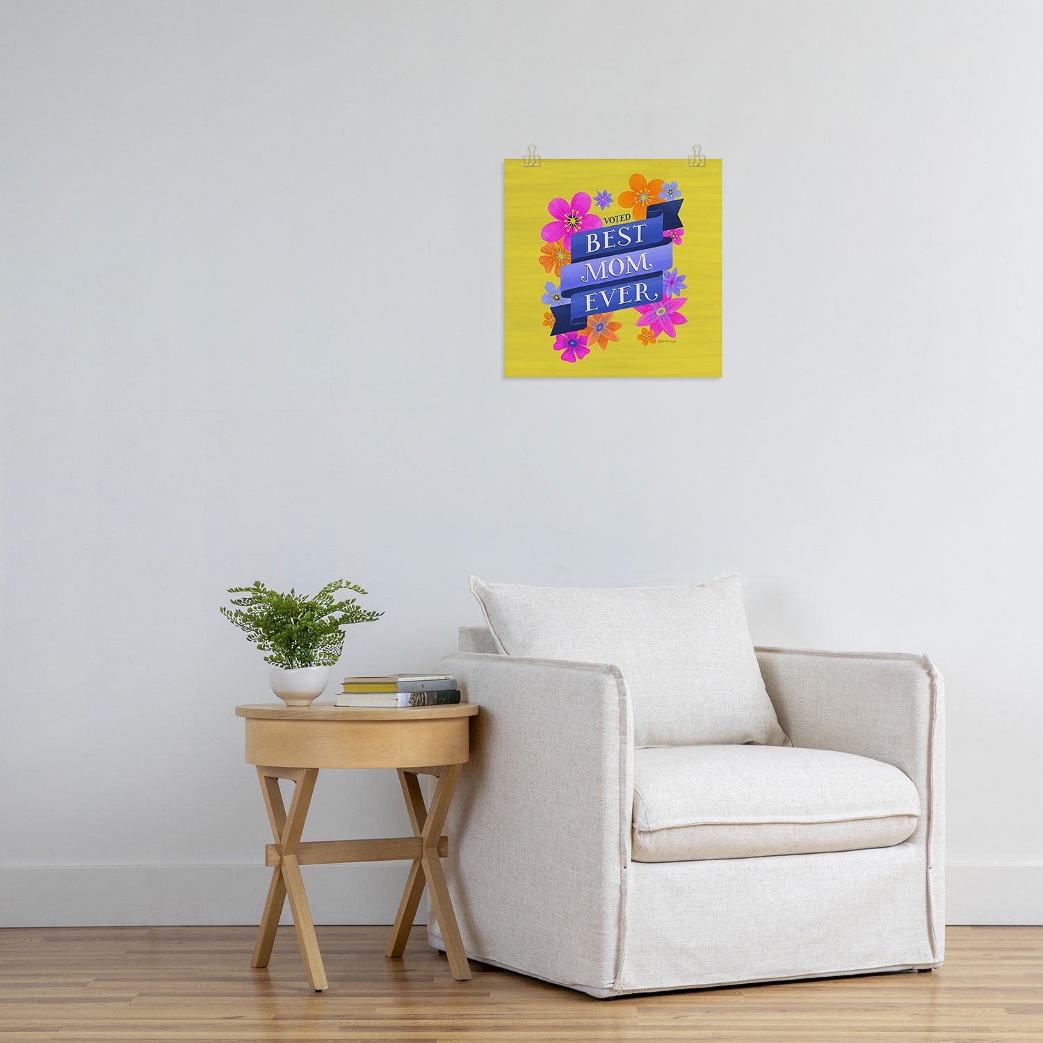 Seta Zakian Best Mom Ever Art Print