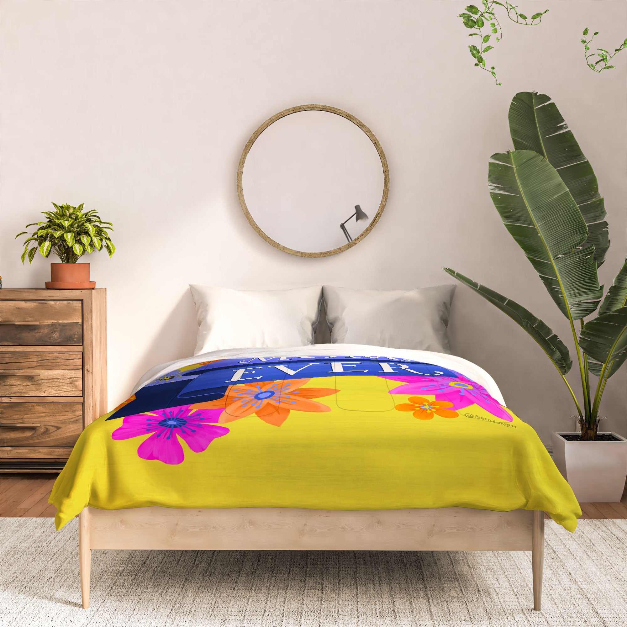 Seta Zakian Best Mom Ever Comforter