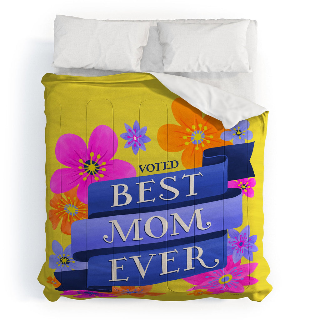 Seta Zakian Best Mom Ever Comforter