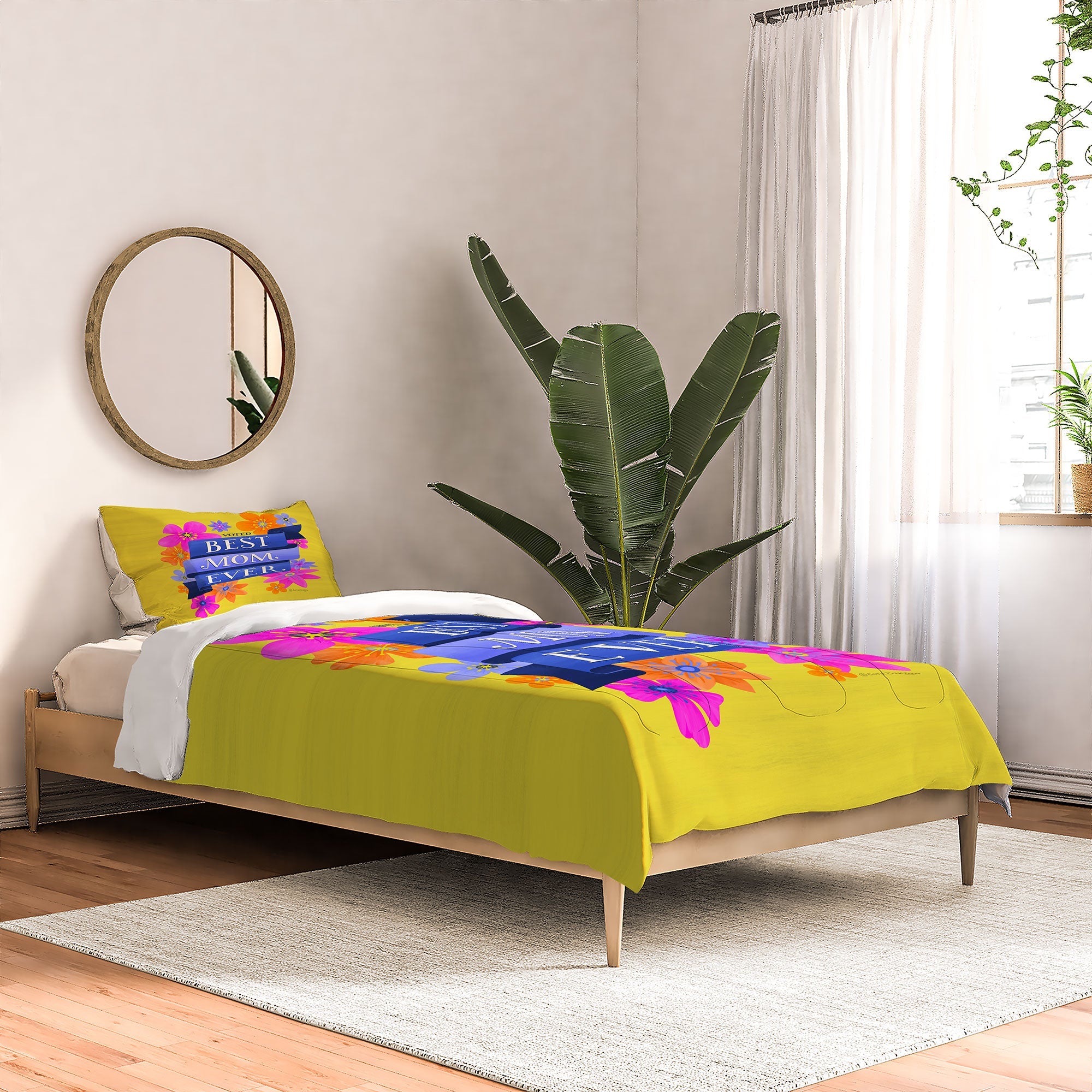 Seta Zakian Best Mom Ever Comforter