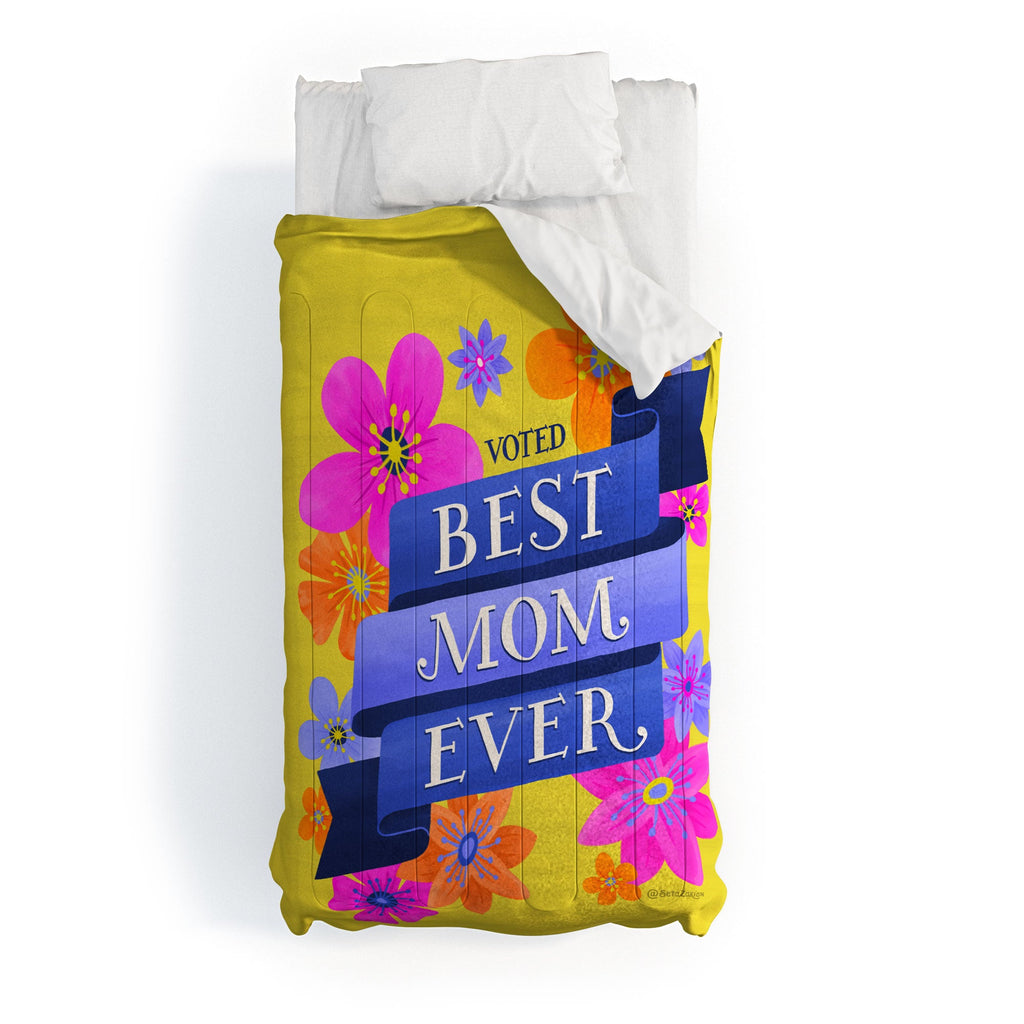 Seta Zakian Best Mom Ever Comforter