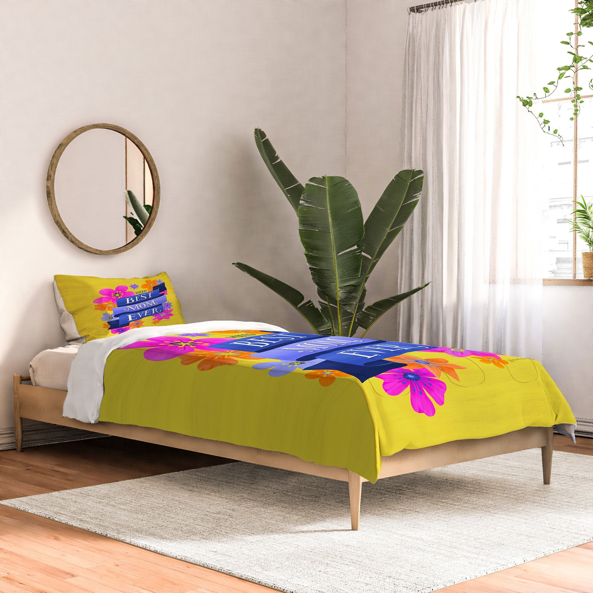 Seta Zakian Best Mom Ever Comforter