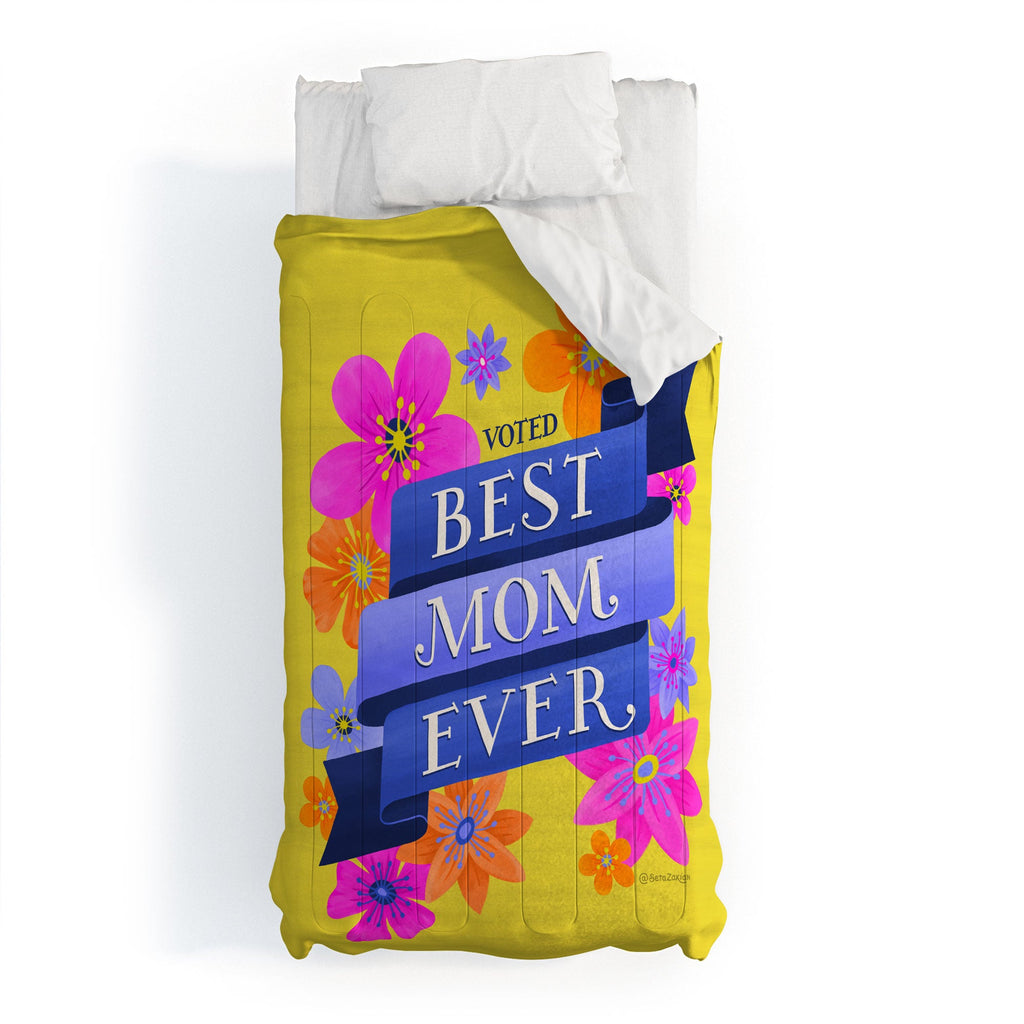 Seta Zakian Best Mom Ever Comforter