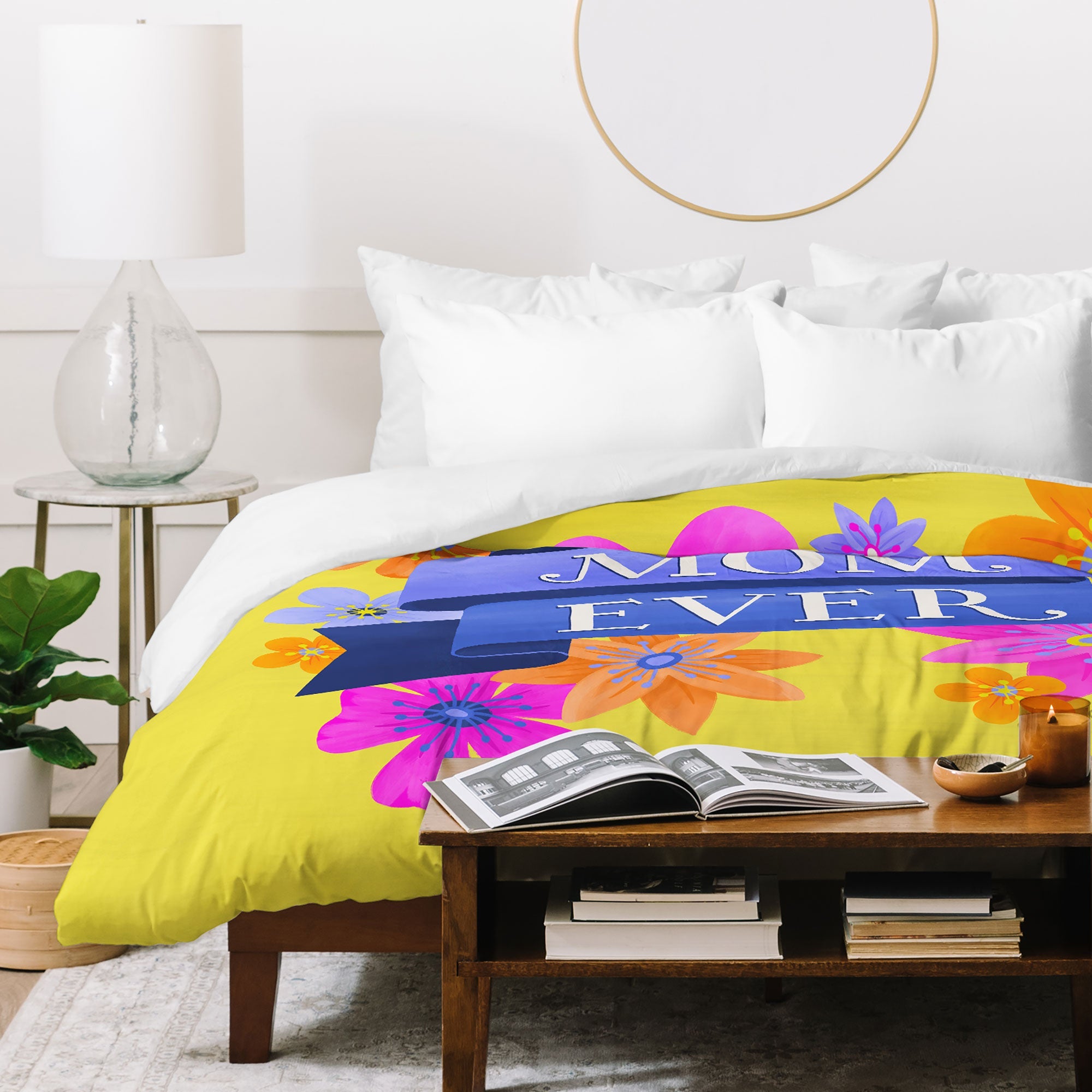 Seta Zakian Best Mom Ever Duvet Cover