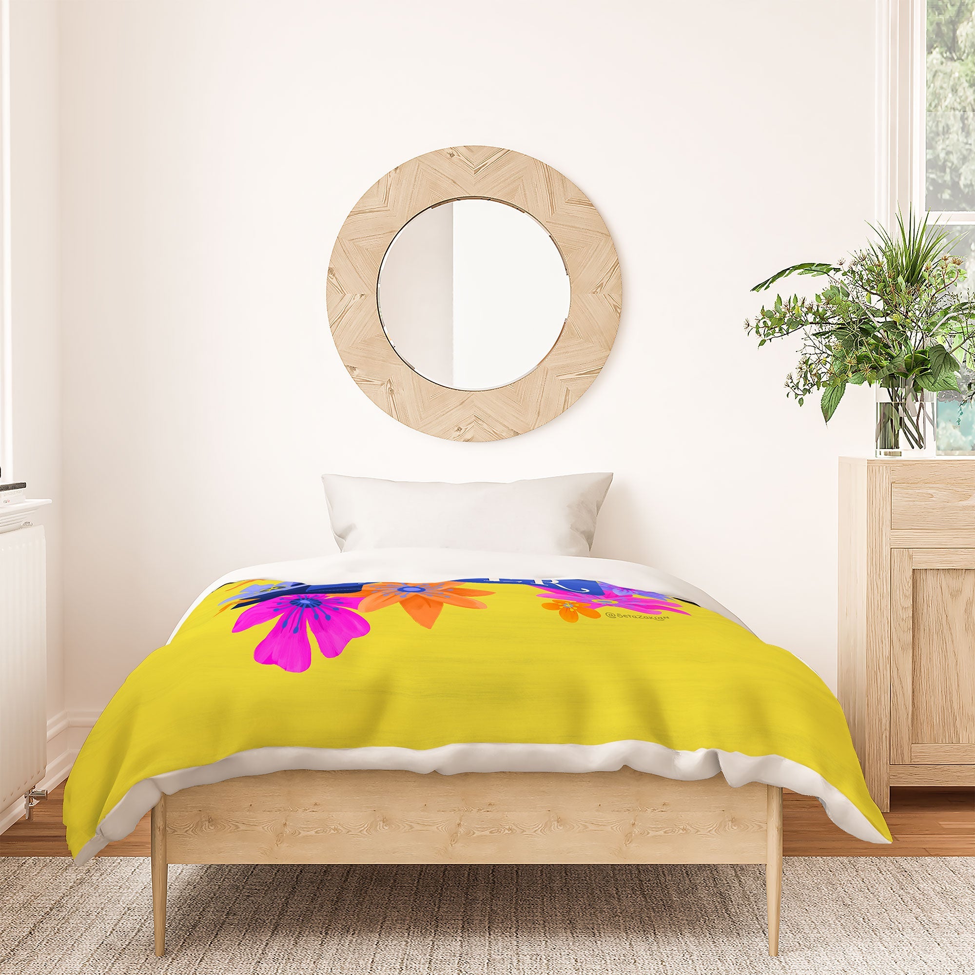 Seta Zakian Best Mom Ever Duvet Cover