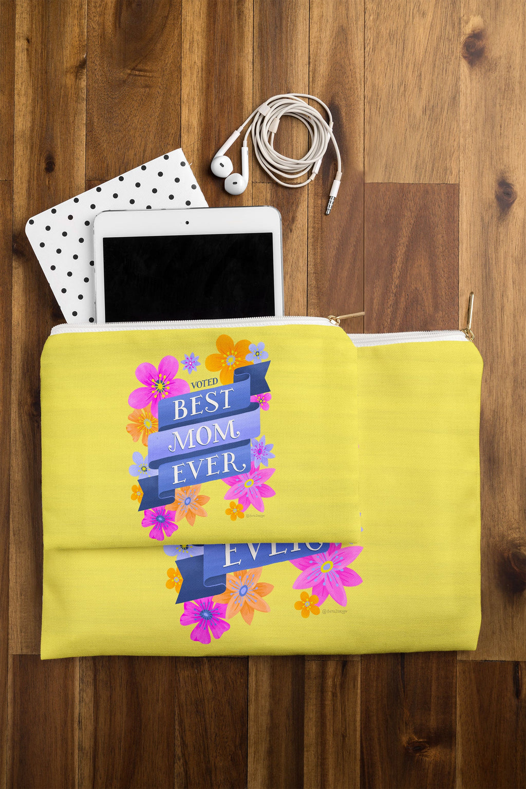 Seta Zakian Best Mom Ever Pouch