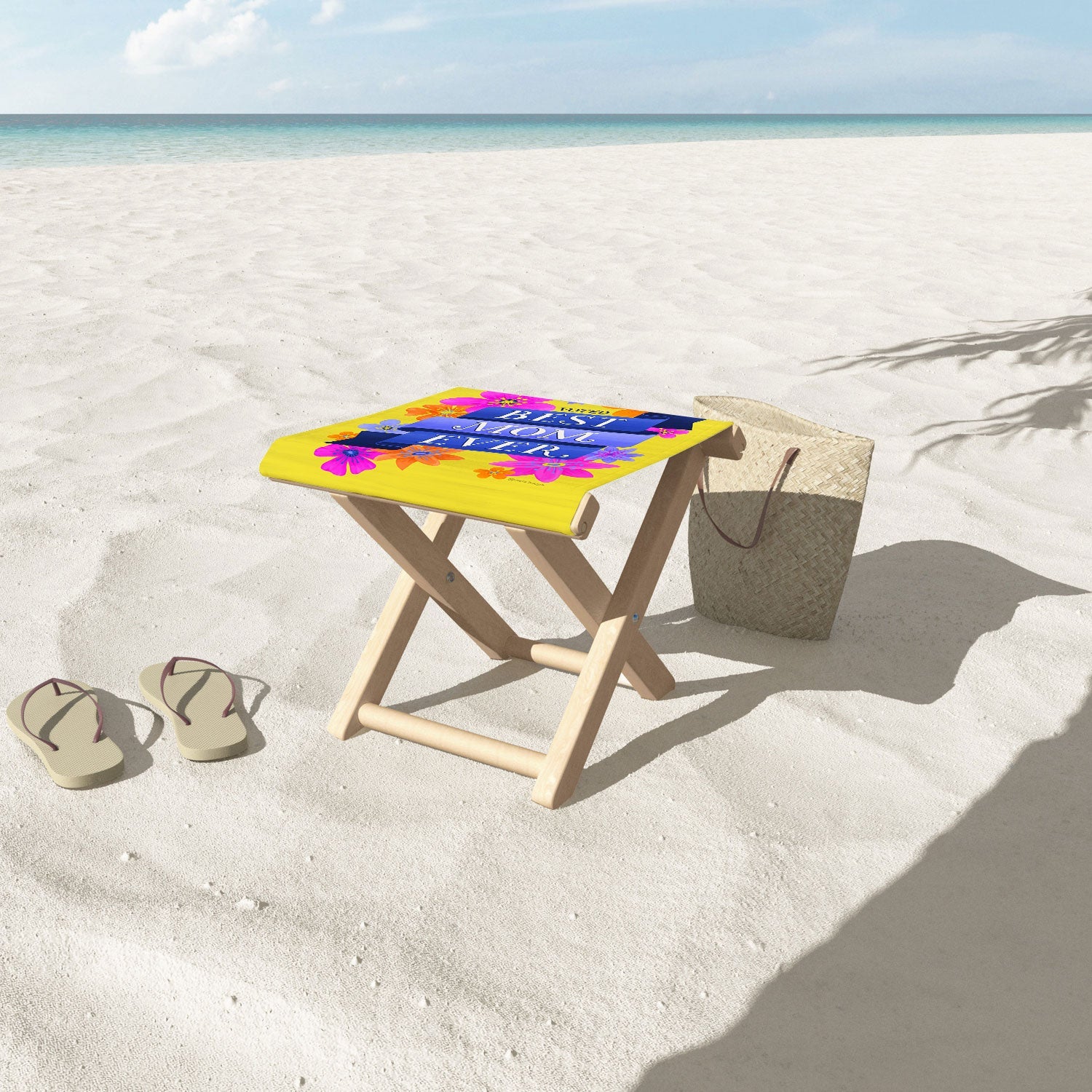 Seta Zakian Best Mom Ever Folding Stool