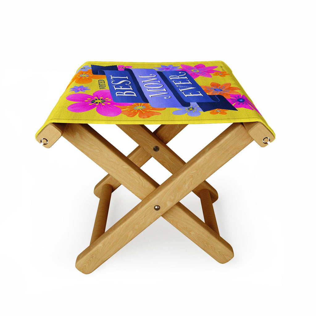 Seta Zakian Best Mom Ever Folding Stool