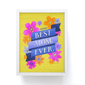 Seta Zakian Best Mom Ever Framed Mini Art Print