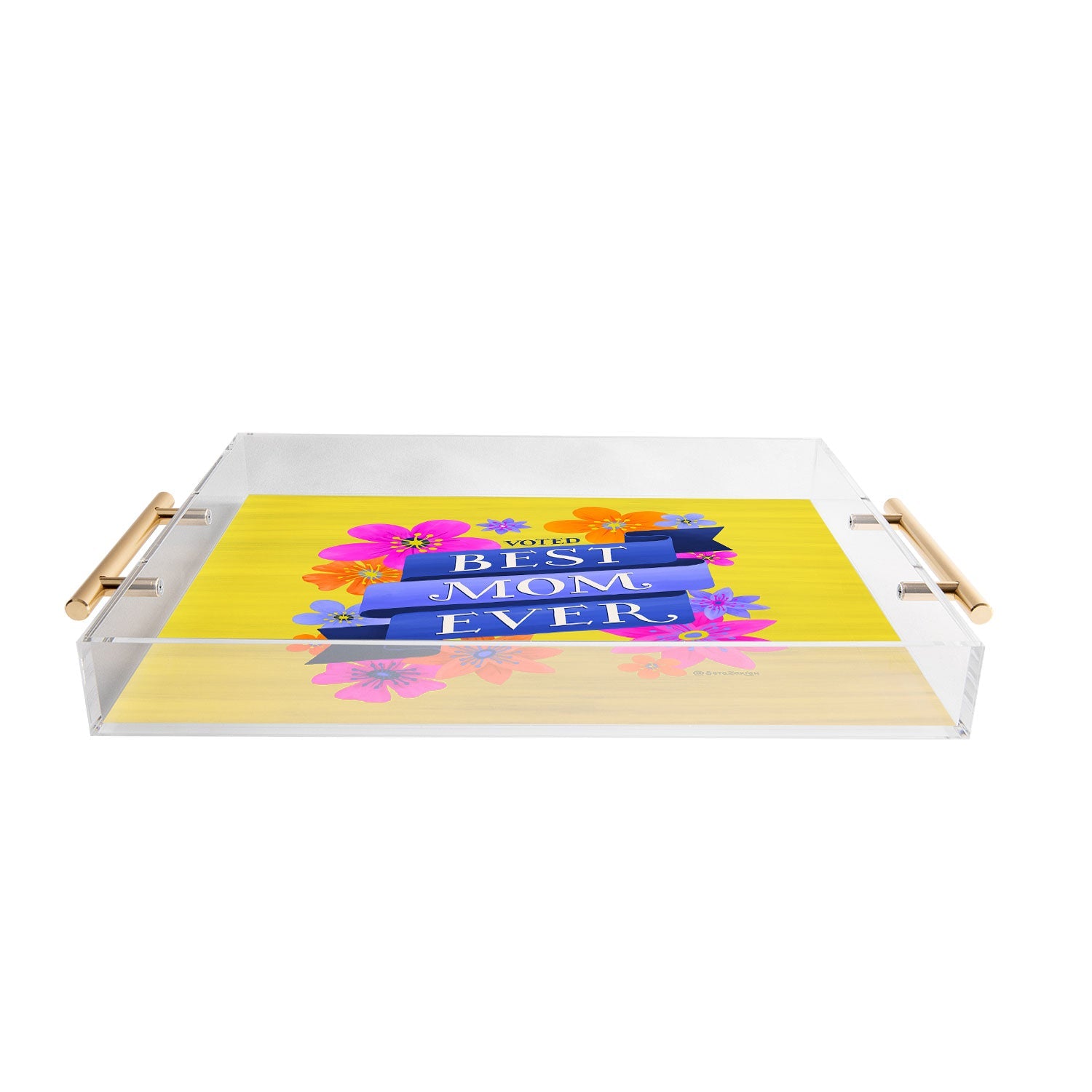 Seta Zakian Best Mom Ever Acrylic Tray