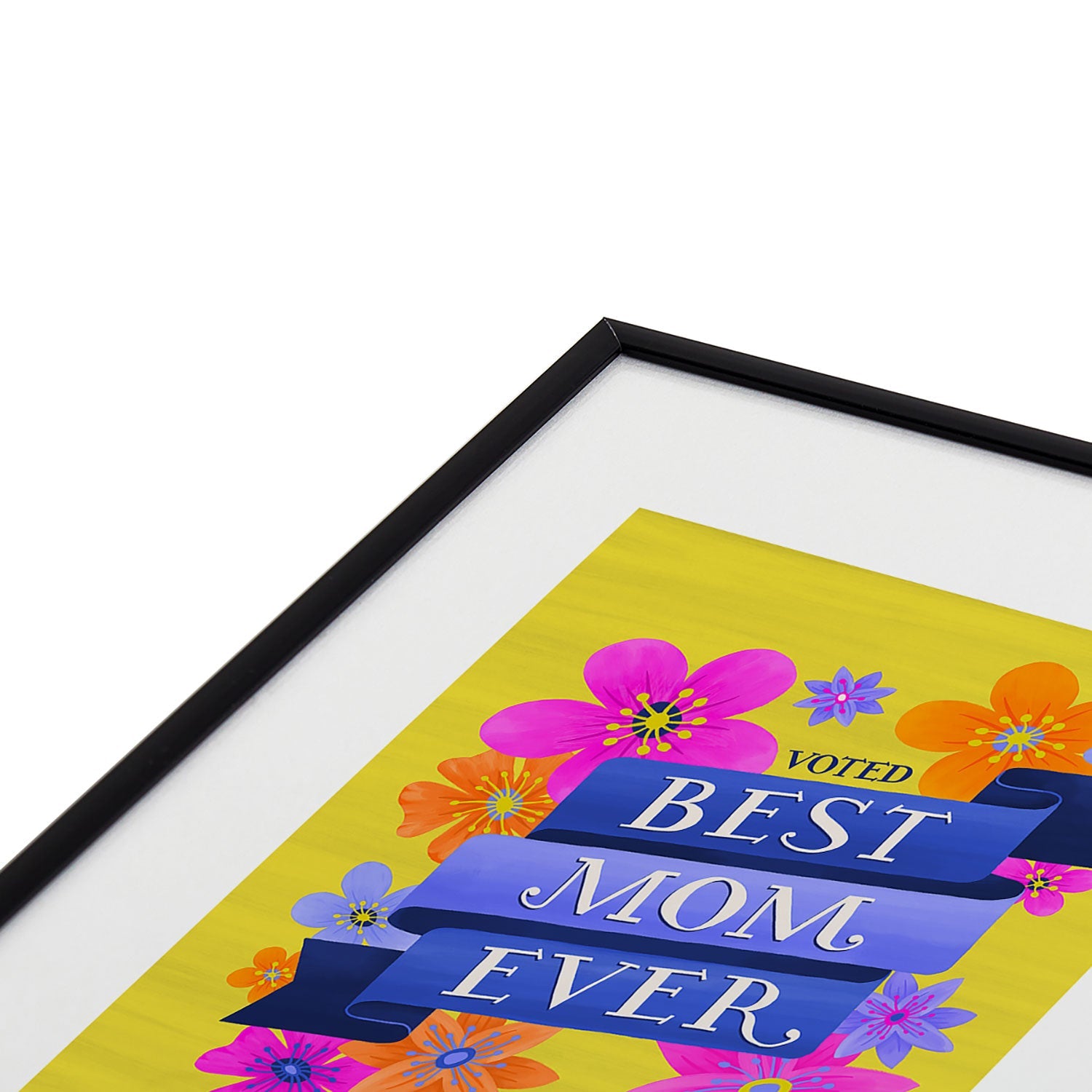 Seta Zakian Best Mom Ever Metal Framed Art Print