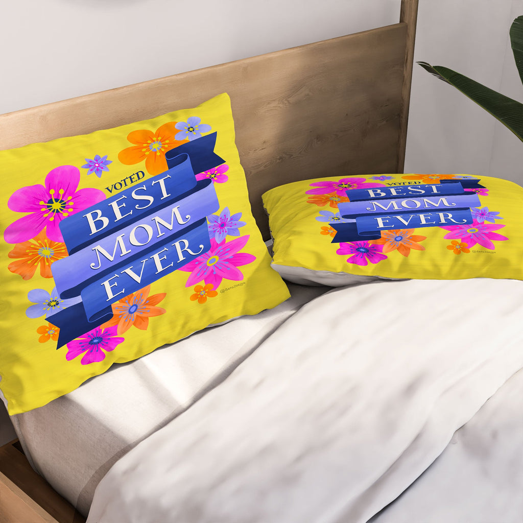 Seta Zakian Best Mom Ever Pillow Shams
