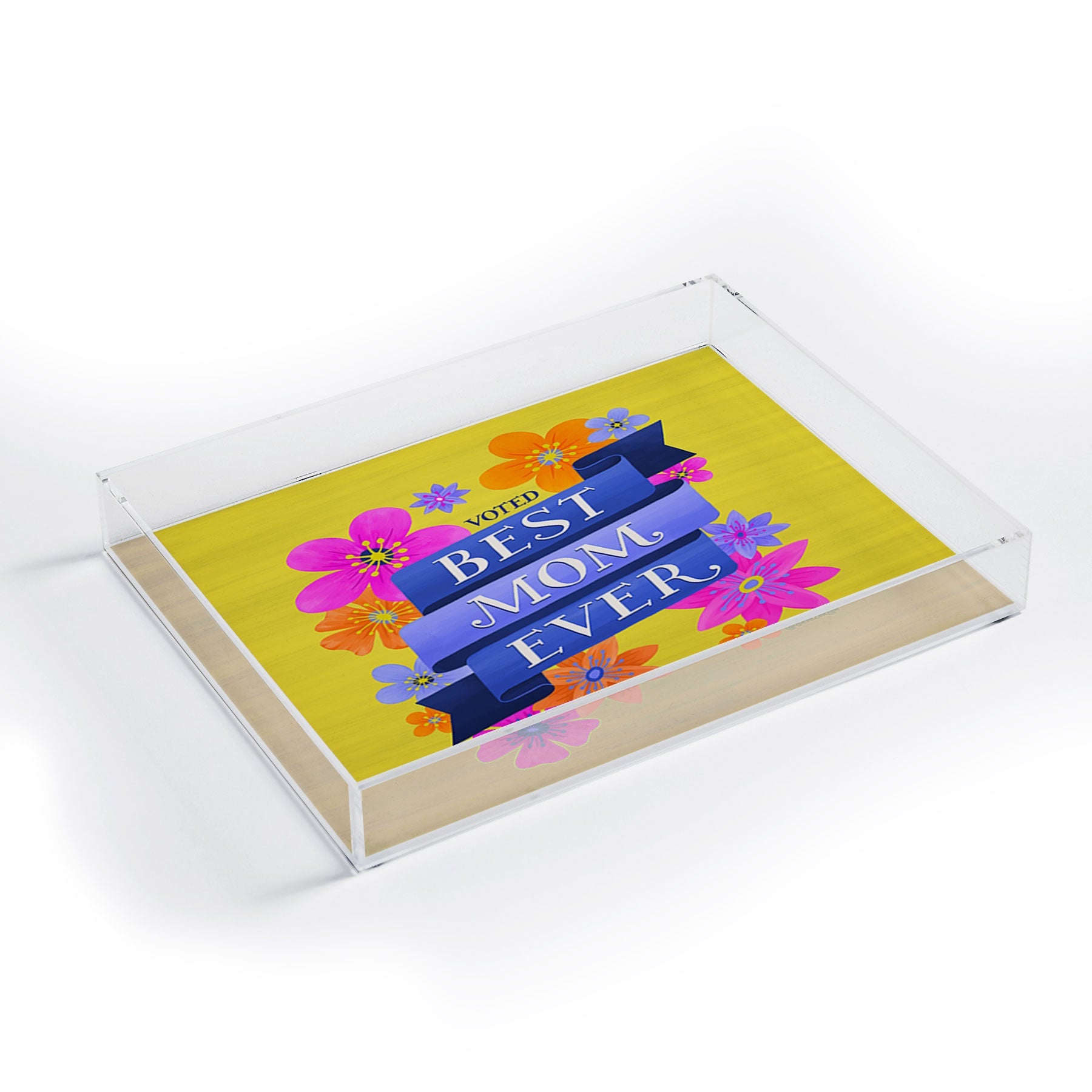Seta Zakian Best Mom Ever Acrylic Tray