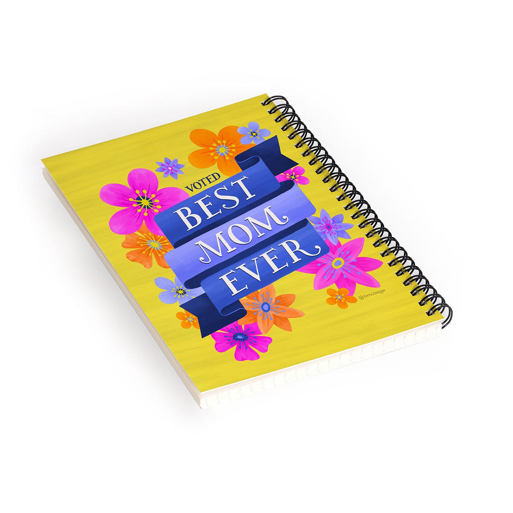 Seta Zakian Best Mom Ever Spiral Notebook