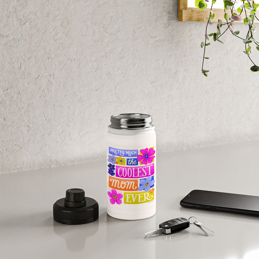 Seta Zakian Coolest Mom Ever Water Bottle