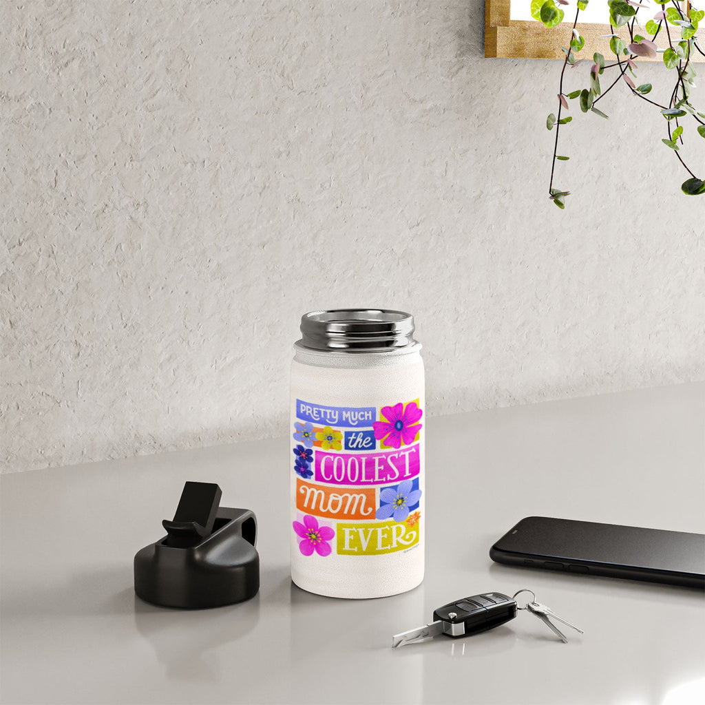 Seta Zakian Coolest Mom Ever Water Bottle