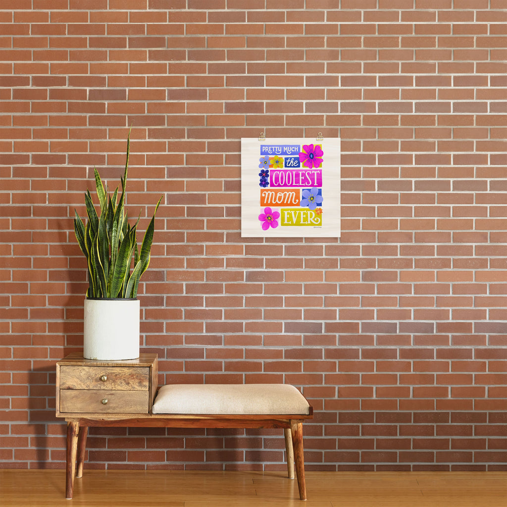 Seta Zakian Coolest Mom Ever Art Print
